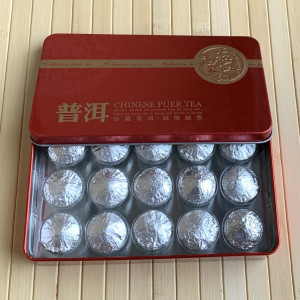 Шен пуэр арбор мини то ча подарочный в коробке 15 шт